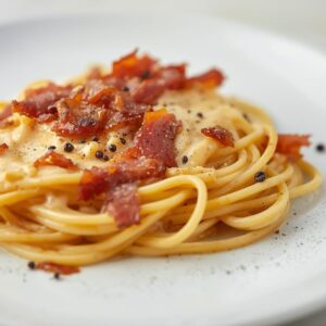 Carbonara com Esparguete