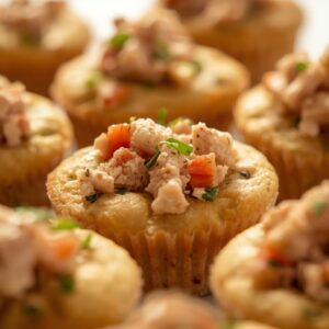 Muffins de Atum e Vegetais