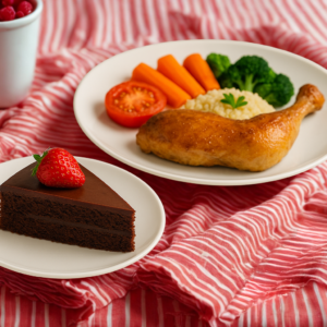 Menu - Prato Principal + Sobremesa