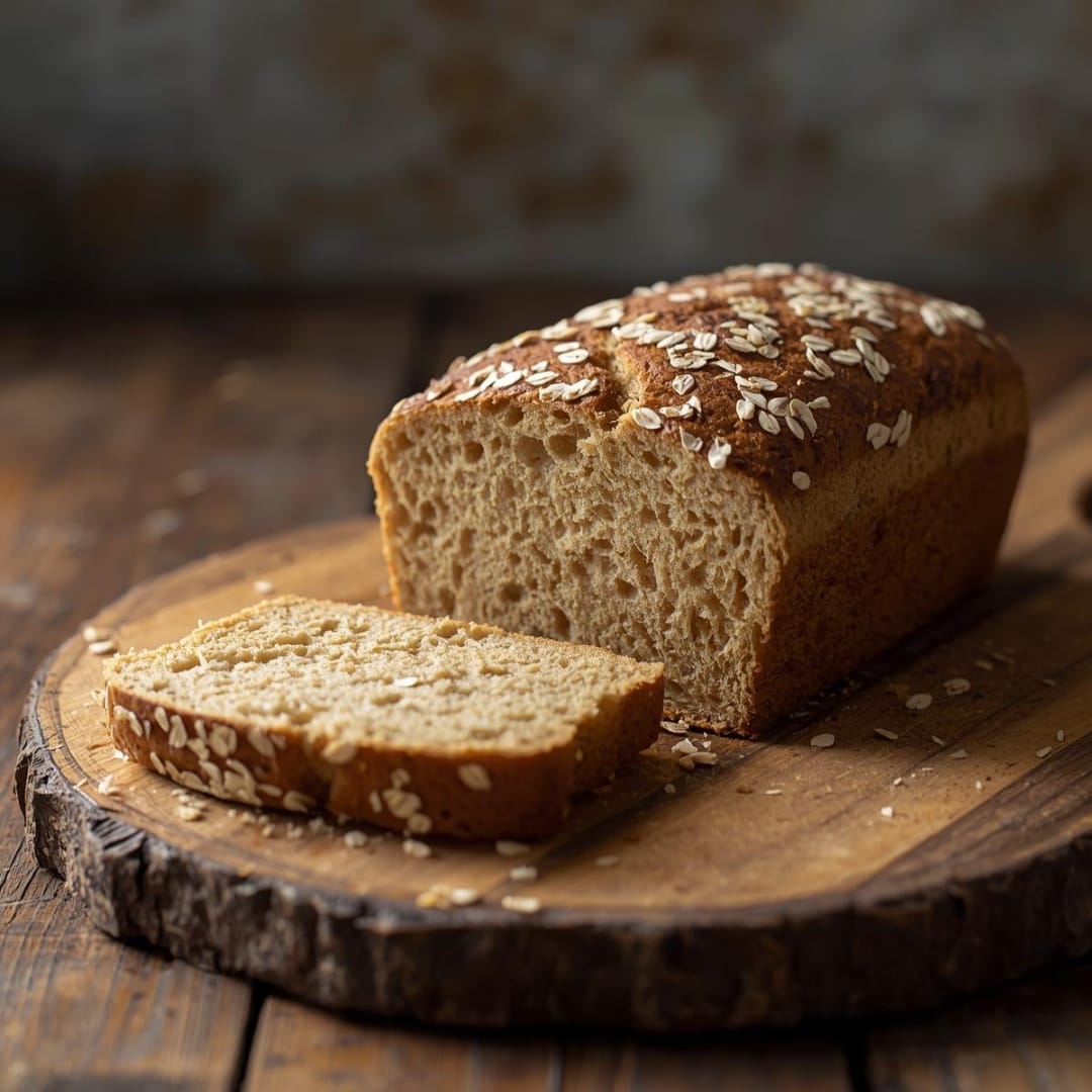 Pão de Aveia sem Glúten