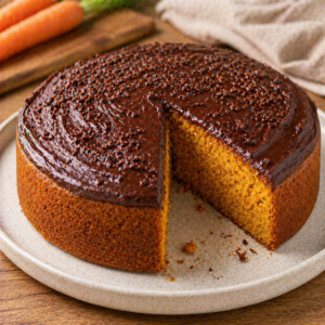 Bolo de Cenoura Vegan