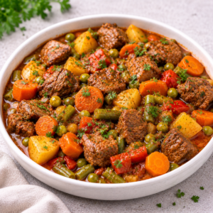 Jardineira de Carne com Legumes